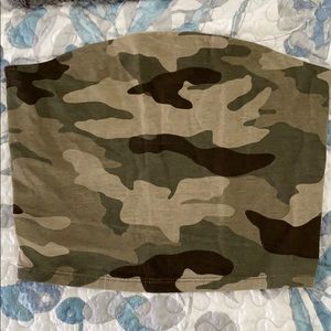 Camo Tube Top